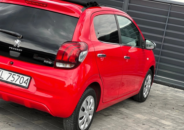 Peugeot 108 cena 31900 przebieg: 103000, rok produkcji 2015 z Wrocław małe 704